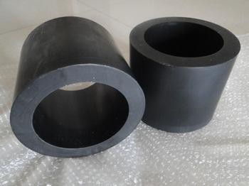 Black Carbon Fiber Filled PEEK Tube , High Chemical Resistance Black Carbon Fiber Filled PEEK Tube , High Chemical Resistance