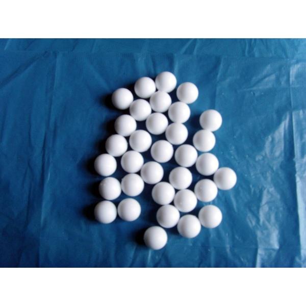High Performance PTFE Balls , White PTFE Material For Sealing Parts