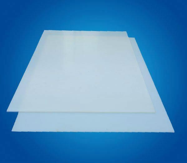 Pure White PCTFE Material For Valve Seats , 40mm Thickness Chemical Resistance